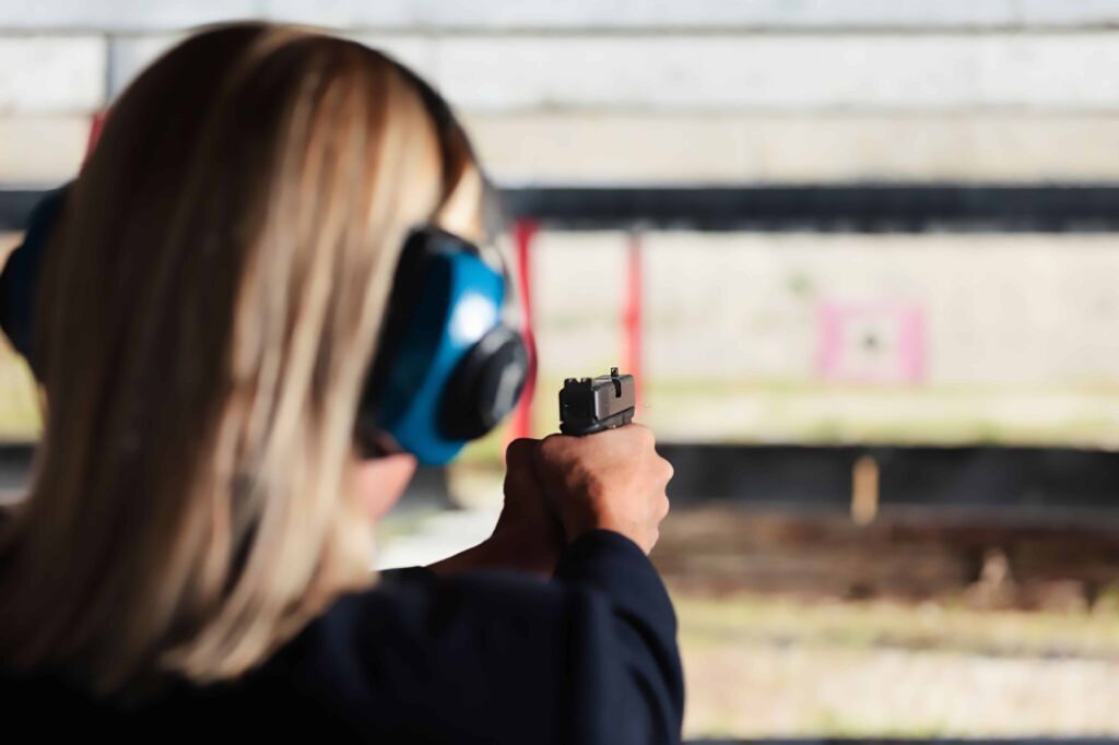 ltc class in frisco - Woman LTC Range Qualification - concealed carry texas - License to Carry Texas